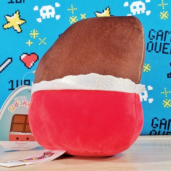 Squishmallows Toys Squishmallow Paulton The Chocolate Bar Snack 5